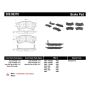 Stoptech 309.06370 Performance 93-97 Ford Probe / 93-97 Mazda MX-6/93-02 626 Front Brake Pads