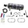Nitrous Express 22200-12 DUAL NTERCOOLER RING SYSTEM (2 - 6 X 6 RINGS) WITH COMPOSITE BOTTLE