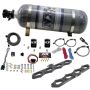 Nitrous Express 20956-12 Coyote Wet Direct Port Plate System(12LB Bottle)