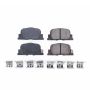 PowerStop 17-835 PowerStop - Z17 Low-Dust Ceramic Brake Pads with Hardware