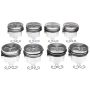 Mahle OE NAVI 7.3L IDI Diesel V8 T .030 w/ PCR Piston With Rings Set (Set of 8)