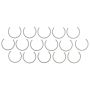 Mahle OE Ford 4.6L 90L77+A6 .75mm w/ PCR Eng Set Piston With Rings Set (Set of 8)