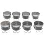 Mahle OE Dodge Trk & Jeep 4.7L Vin N 1999-2001 & 3.7L Vin K 2002-2005 .010 Piston Set (Set of 8)