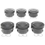 Mahle OE GMC Trk4.2L I-6 Vin S 02-05 3.5L I-5 Vin 6 & 2.8L I-4 Vin 8 04-06 Piston Set (Set of 6)
