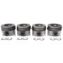 Mahle OE GM 6.6L Duramax L w/ PCR - STD DSL Piston With Rings Set (Set of 4)