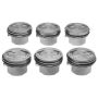 Mahle OE GM 4.3L V6 DISH .020 w/ PR Moly Piston With Rings Set (Set of 6)