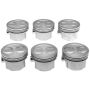 Mahle OE GM 4.3L 262 OHV V6 T .030 w/ P Piston Set (Set of 6)