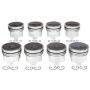 Mahle OE NAVI 7.3L IDI Turbo Dsl V8 T .020 w/ PC Piston Set (Set of 8)