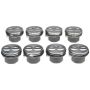 Mahle OE GM 5.7L 350 V8 FLT CT .060 w/ PR Moly Piston With Rings Set (Set of 8)