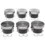 Mahle OE Dodge Trk & Jeep 3.7L Vin K 2002-2005 Piston Set (Set of 6)