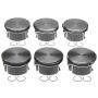 Mahle OE DCX 3.7L EKG SOHC V6513420AWR-030 w/ PCR Piston With Rings Set (Set of 6)