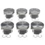Mahle OE 2243625025MM GM High Feature 3.6L V6 LY7 Eng MALIBU/EQUINOX 0.25MM Piston Set (Set of 6)