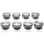 Mahle OE 06-09 6.0L Floating Pin GM Trucks Vin H 1.00MM Reduced Comp Piston Set (Set of 8)