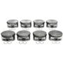 Mahle OE 06-09 GM Trucks 6.0L Floating Pin Vin H Reduced Comp Piston With Rings Set (Set of 8)