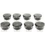 Mahle OE 06-09 6.0L Floating Pin GM Trucks Vin H 0.50MM Reduce Comp Piston With Rings Set (Set of 8)