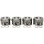 Mahle OE GM 6.6L Duramax 06-09 LMM LBZ Vin 26D Right Bank Only Piston With Rings Set (Set of 4)