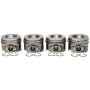Mahle OE GM 6.6L Duramax 06-09 LMM LBZVin 26D .040 Right Bank Only Piston With Rings Set (Set of 4)
