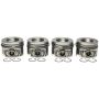 Mahle OE GM 6.6L Duramax 06-09 LMM LBZ Vin 26D .040 Left Bank Only Piston With Rings Set (Set of 4)