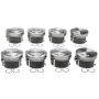 Mahle OE Dodge Trk & Jeep 4.7L Vin J 2002-2007 .75MM Oversize RCH .010 Piston Set (Set of 8)