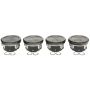 Mahle OE GM 2.2L ECOTEC 02-07 Coated Skirts .75MM Piston With Rings Set (Set of 4)