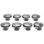 Mahle OE Dodge Eagle HEMI 5.7L 0.25MM 2009-12 Dodge Charger Durango Piston With Rings Set (Set of 8)