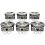 Mahle OE 2243778WR025MM Chrysler 4.0L V6 2007-08 Chrysler Pacifica Piston With Rings Set (Set of 6)