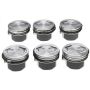Mahle OE GM 4.3L Coated Piston w/ Rings .030 Piston With Rings Set (Set of 6)