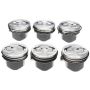 Mahle OE GM 4.3L Coated Piston w/ Rings .060 Piston With Rings Set (Set of 6)