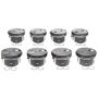 Mahle OE GM 4.8/5.3L 10-14 0.50MM Piston With Rings Set (Set of 8)