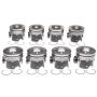 Mahle OE Ford 6.4L Diesel STD .010 /.025MM Reduced Compression Piston Set (Set of 8)