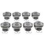 MAHLE 224-3896-0.25MM Engine Piston Set Pack of 8