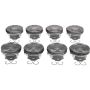 Mahle OE 2243897WR025MM Ford 5.0L 11-15 .25mm Piston With Rings Set (Set of 8)