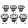 Mahle OE GM 3.6L LLT 08-15 Left and Right Pistons 0.25MM Piston Set (Set of 6)
