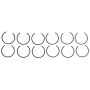 Mahle OE GM 3.6L LFX 12-15 Left and Right Pistons 0.50MM Piston Set (Set of 6)