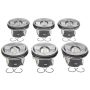 Mahle OE GM 3.6L LFX 12-15 Left and Right Pistons 0.25MM w/ Rings Piston With Rings Set (Set of 6) Pack of 6