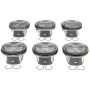 Mahle OE GM 3.6L LFX 12-15 Left and Right Pistons 0.75MM w/ Rings Piston With Rings Set (Set of 6)