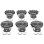 MAHLE 224-3930WR-0.50MM Engine Piston Set Pack of 6