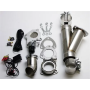 Granatelli Motor Sports 303530 Electronic Exhaust Cutout Systems - Aluminized Mild Steel - Slip Fit