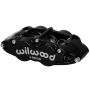Wilwood 120-12002-BK Caliper-Narrow Superlite 6R-RH - Black 1.38/1.12/1.12in Pistons 1.10in Disc