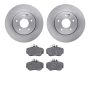 Dynamic Friction 6502-63116 Rotor Kit