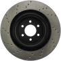 Stoptech 128.63055L Drilled Sport Brake Rotor