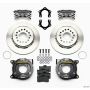 Wilwood 140-7144-P Forged Dynalite P/S Park Brake Kit Polished Mopar/Dana 2.36in Off w/Snap Ring Brng