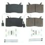 PowerStop 17-2052 PowerStop - Z17 Low-Dust Ceramic Brake Pads with Hardware
