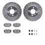 Dynamic Friction 7612-31008 Rotor Kit