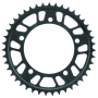 BikeMaster 965307 Suzuki Rear Steel Sprocket 525 43T - Black