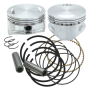 S&S Cycle 92-1411 84-99 BT 4in x 4-1/2in Piston Set - .010in