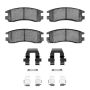 Dynamic Friction 1551-0698-01 Brake Pad Kt