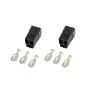 AutoMeter 3298 CONNECTOR, WIRING, 3 TERMINAL, FOR ELEC. (SHORT SWEEP) GAUGES, QTY. 2