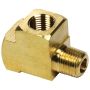 ALLSTAR PERFORMANCE ALL50138 Gauge Fittings 1/8 NPT Tee 2pk