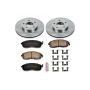 PowerStop KOE3137 OE Stock Replacement Low-Dust Ceramic Brake Pad and Rotor Kit